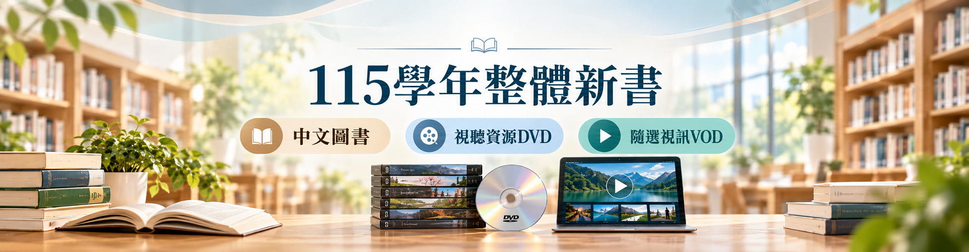 115學年整體新書資源